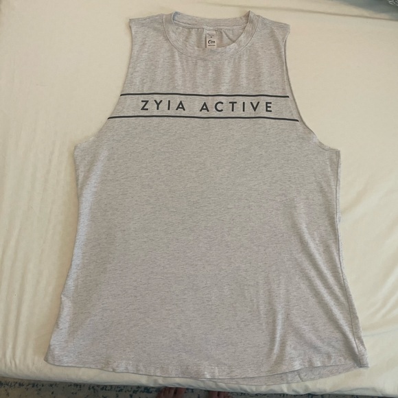Zyia Ash ZYIA Active Gym Tank Sz M - Picture 4 of 6